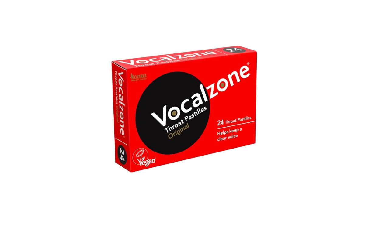 alt: Vocalzone pastilles for voice care and throat health — Upolife USA