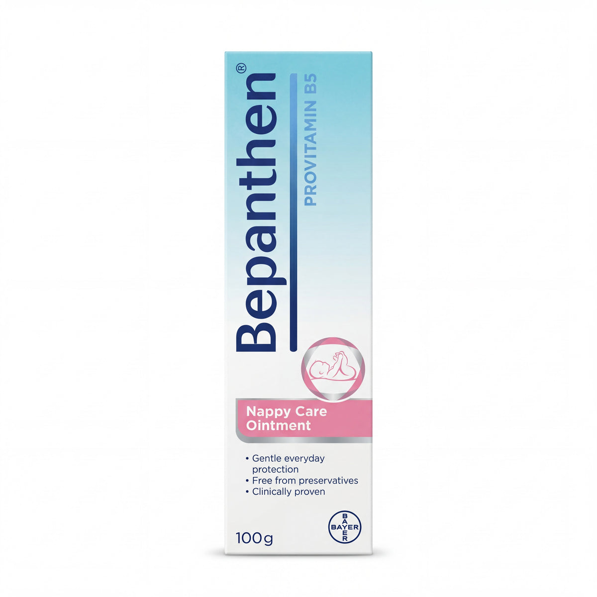 Bepanthen Nappy Care Ointment Provitamin B5 100g – front packaging