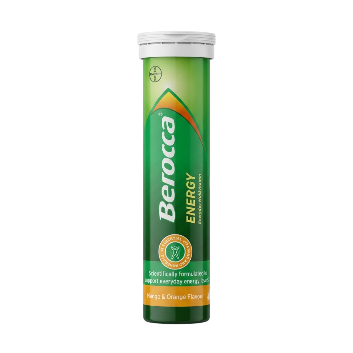 Berocca Energy Mango & Orange Effervescent Tube