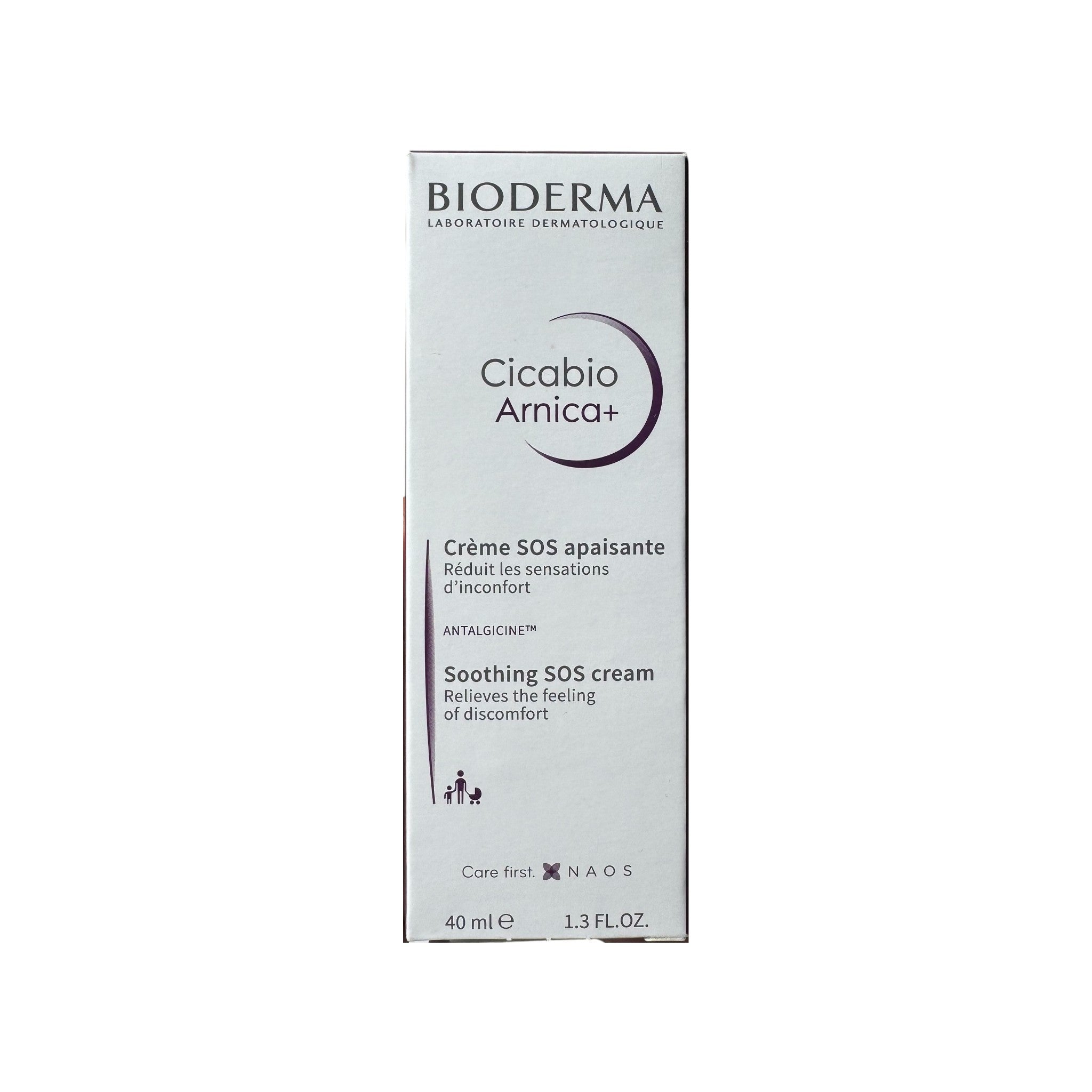 Bioderma Cicabio Arnica+ Cream 40 ml – Front of Box