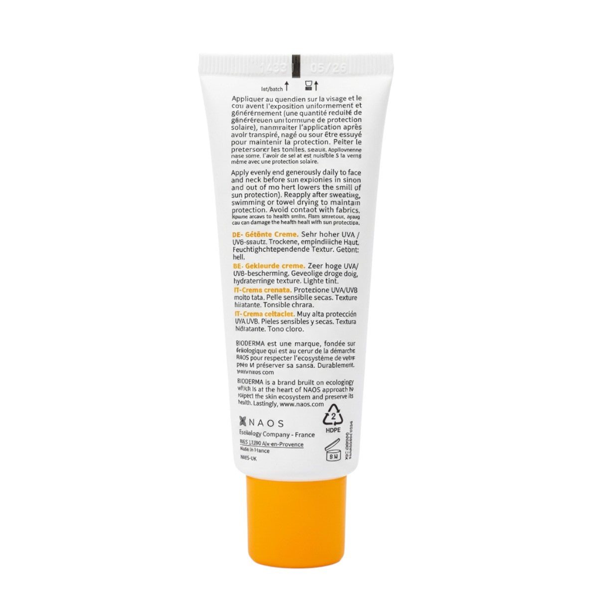 Bioderma Photoderm Cream SPF50+ Tinted – Back