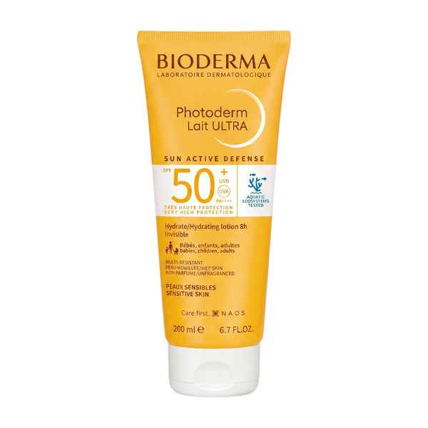 Bioderma Photoderm Lait Ultra SPF 50+ Hydrating Lotion – Front