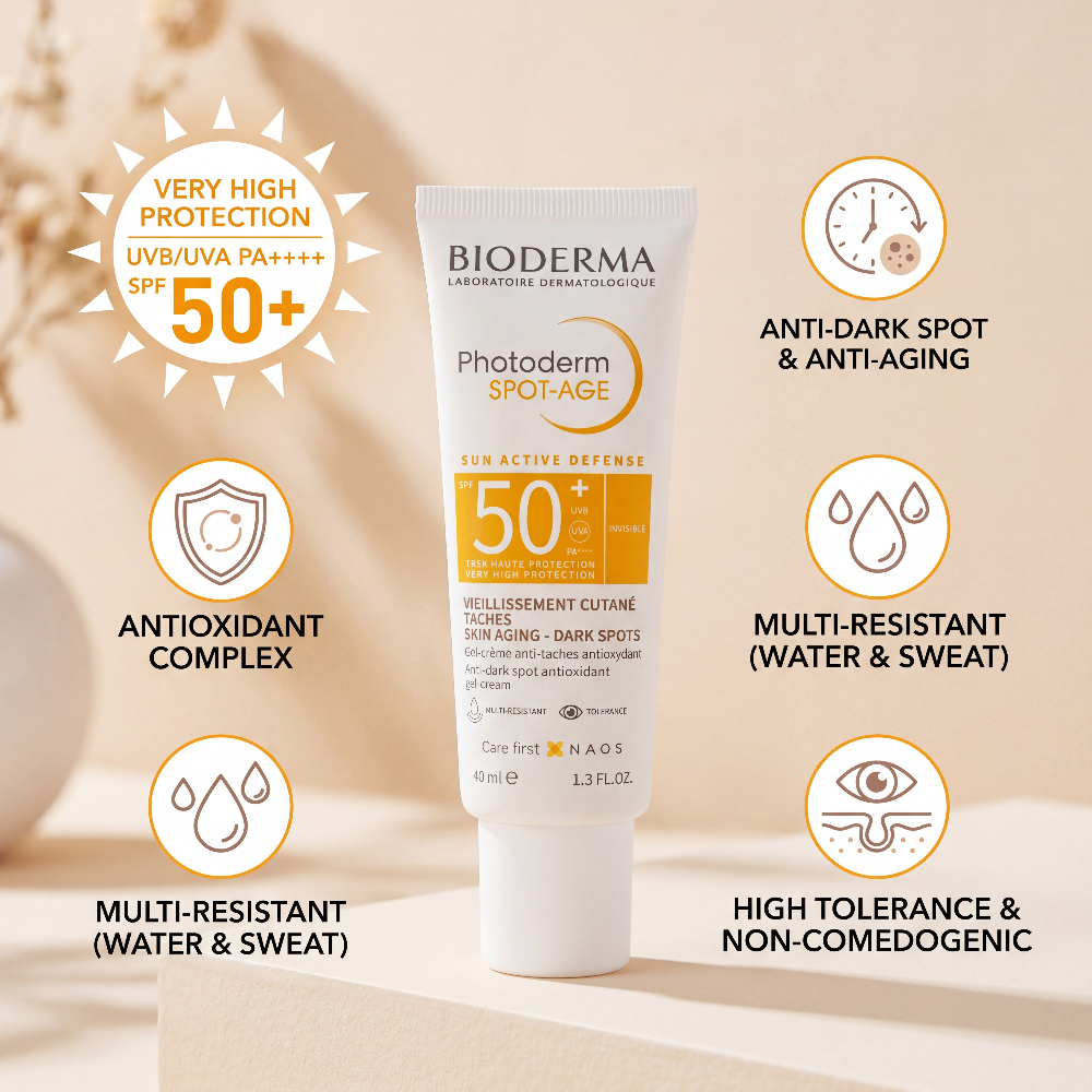 Bioderma Photoderm Spot-Age SPF50+ 40ml – Benefits