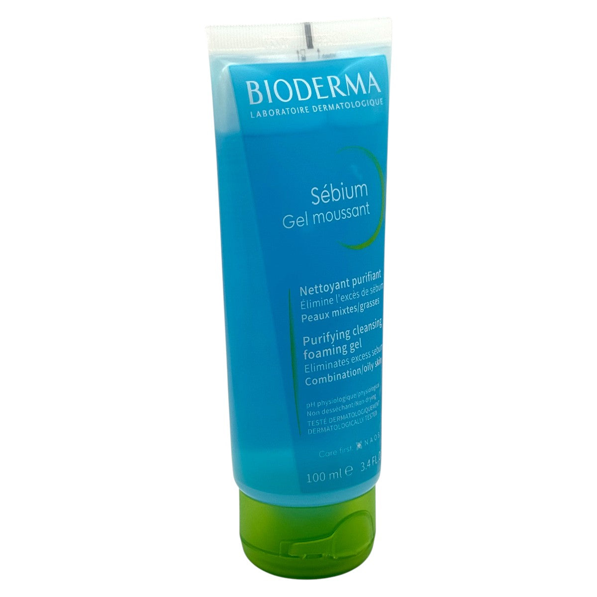 Bioderma Sébium Purifying Foaming Gel cleanser 100ml packaging