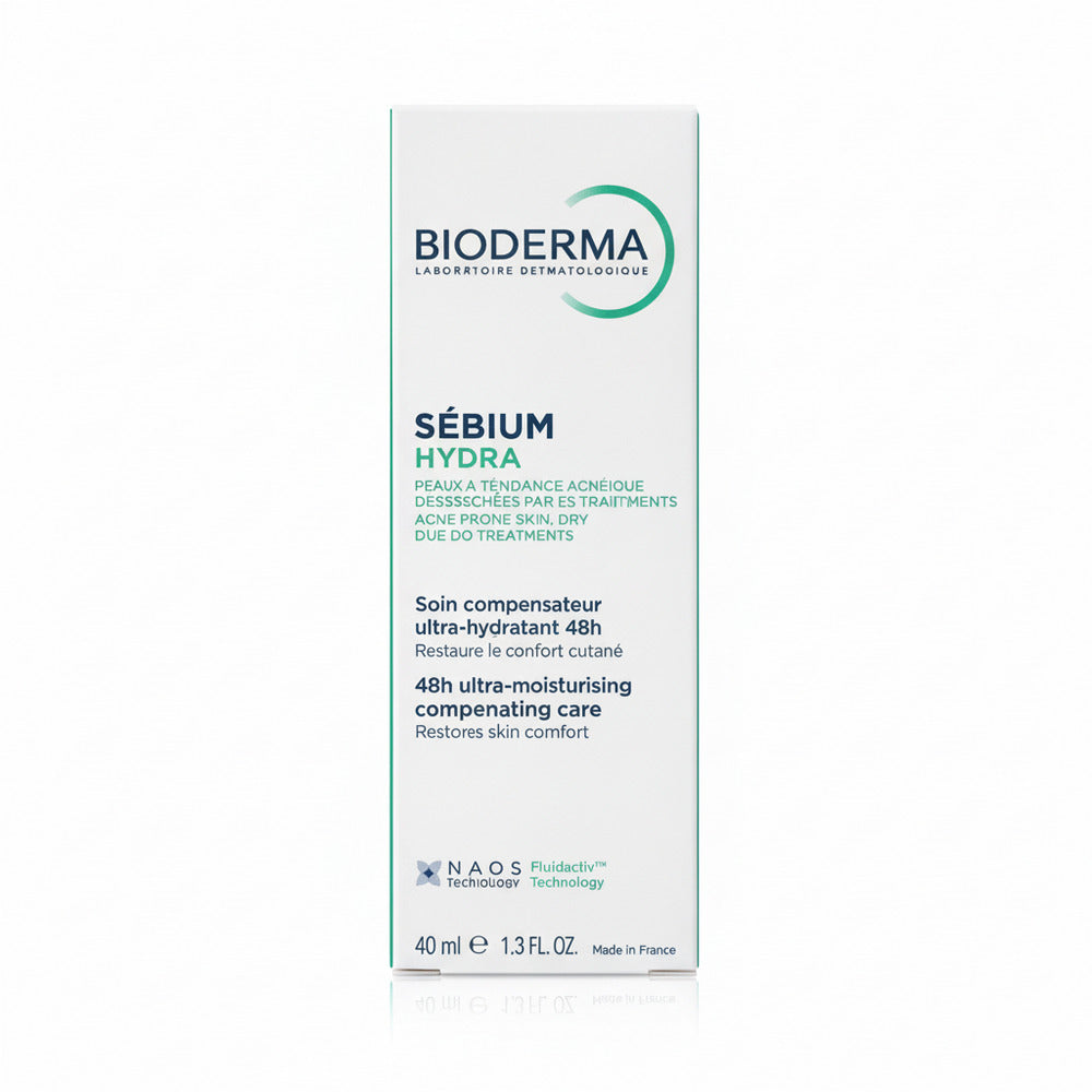 Bioderma Sebium Hydra 40ml new box packaging ultra-moisturizing compensating care