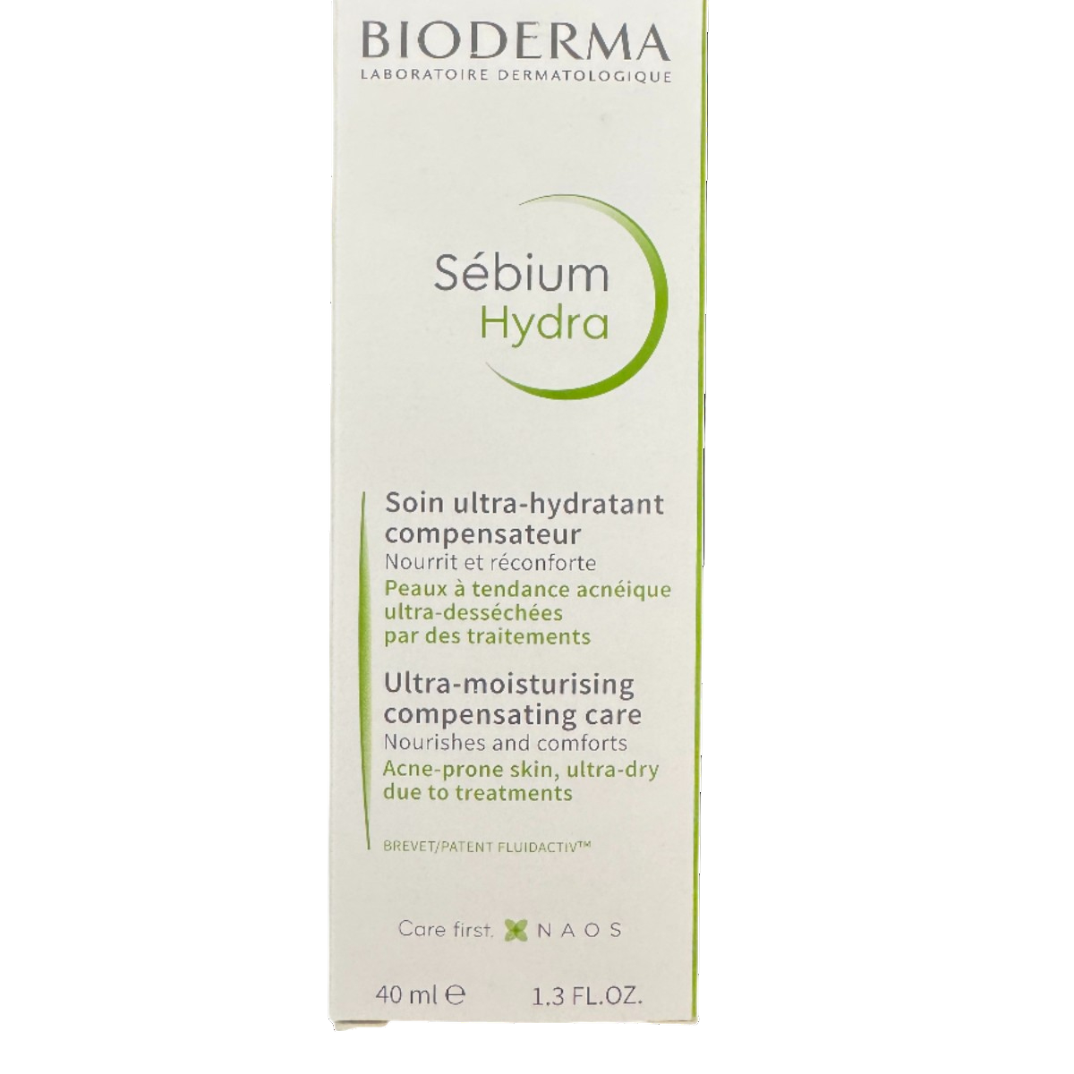 Bioderma Sébium Hydra ultra-moisturising cream front packaging – Upolife