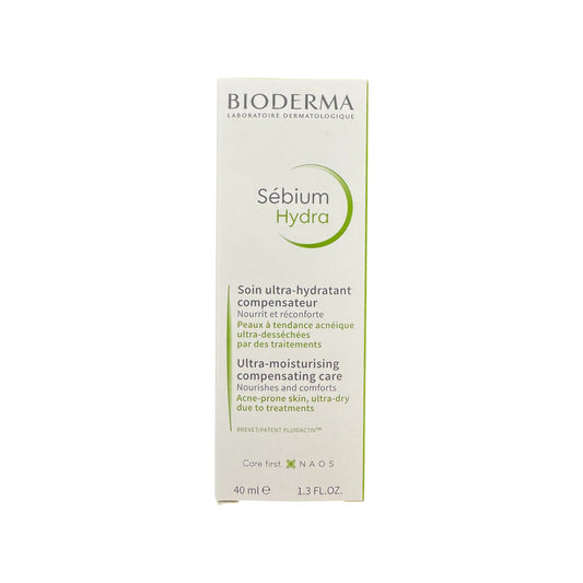 Bioderma Sébium Hydra 40ml – ultra-moisturising compensating care for acne-prone and dry skin