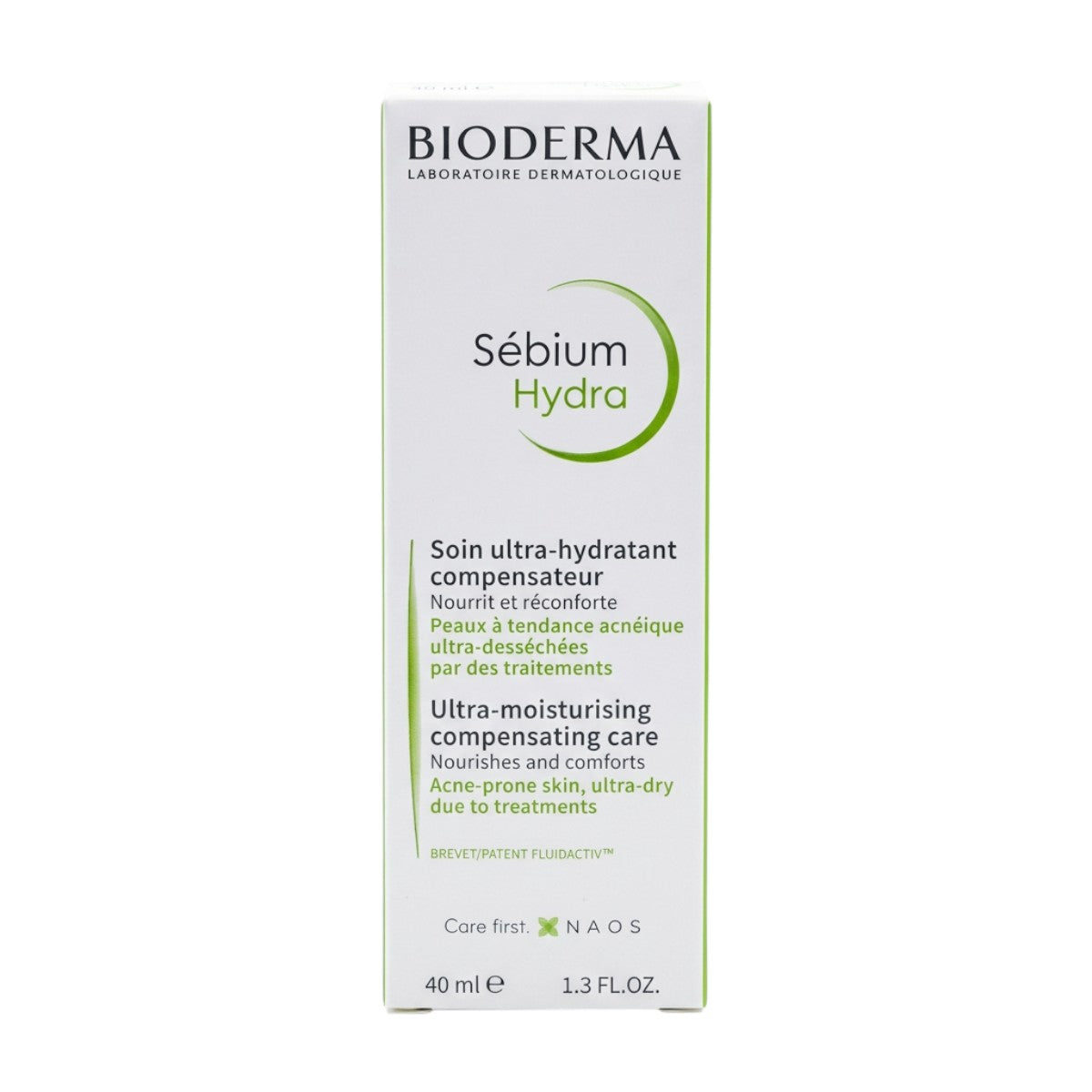 Bioderma Sébium Hydra 40ml – ultra-moisturising compensating care for acne-prone and dry skin