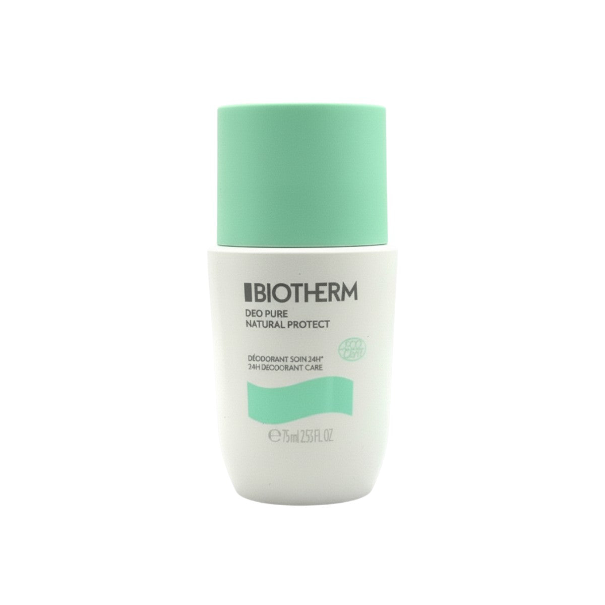 Biotherm Deo Pure Natural Protect roll-on deodorant 75ml, aluminum-free natural deodorant