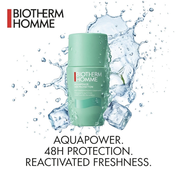 Biotherm Homme Aquapower 48H Roll-On – Product Texture