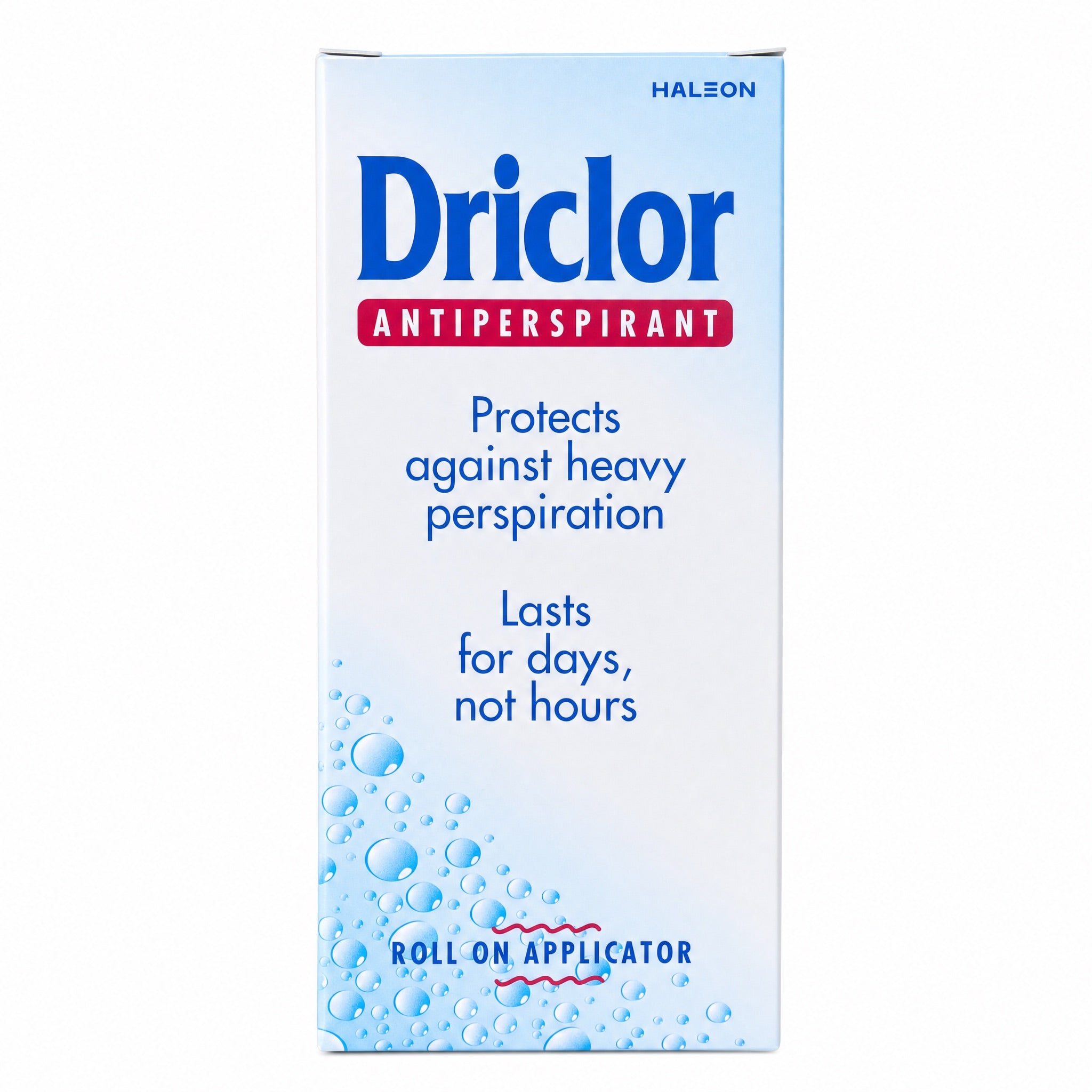Driclor Antiperspirant Roll-On Applicator 20ml Front View