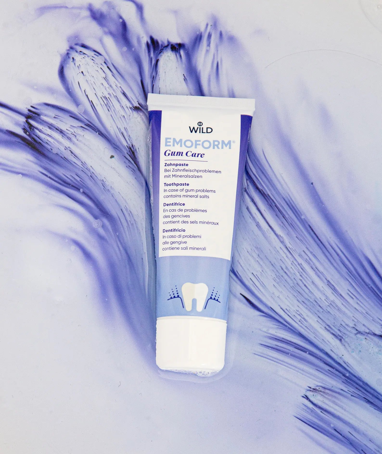 Emoform Gum Care Toothpaste with Mineral Salts 75 ml – Angle