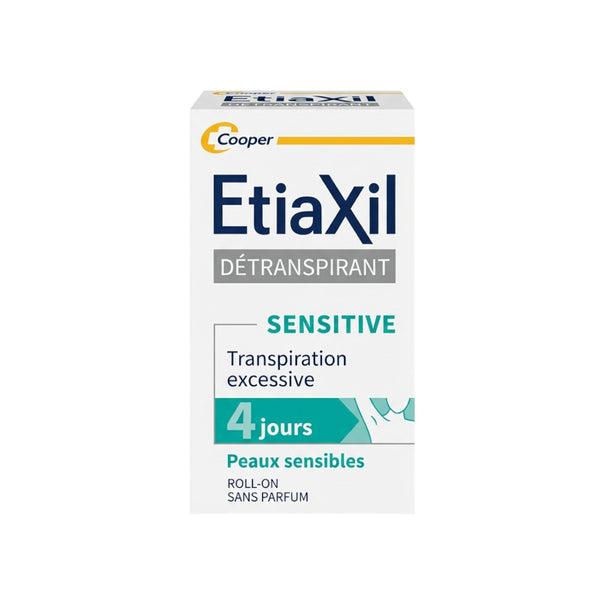 Etiaxil Sensitive Detranspirant Roll-On packaging front