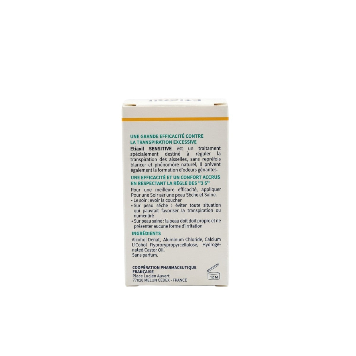 Etiaxil Sensitive Roll-On deodorant duo pack packaging