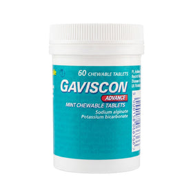 Gaviscon Advance Mint Chewable Tablets 60 Count