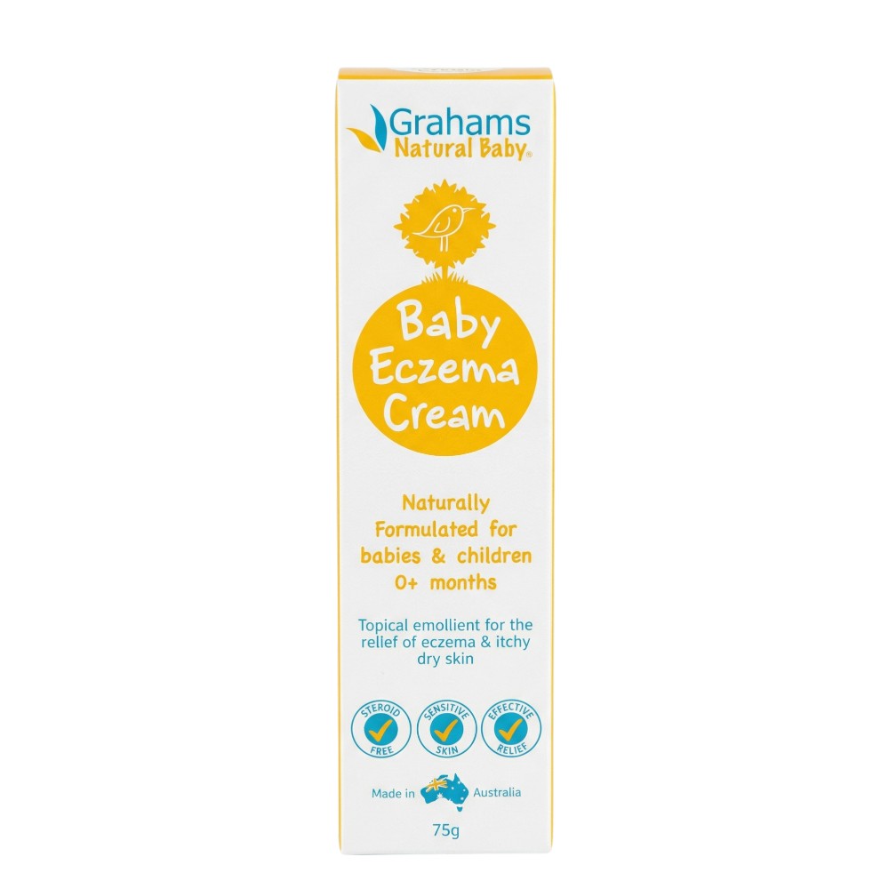 Grahams Natural Baby Eczema Cream 75g – Box Front