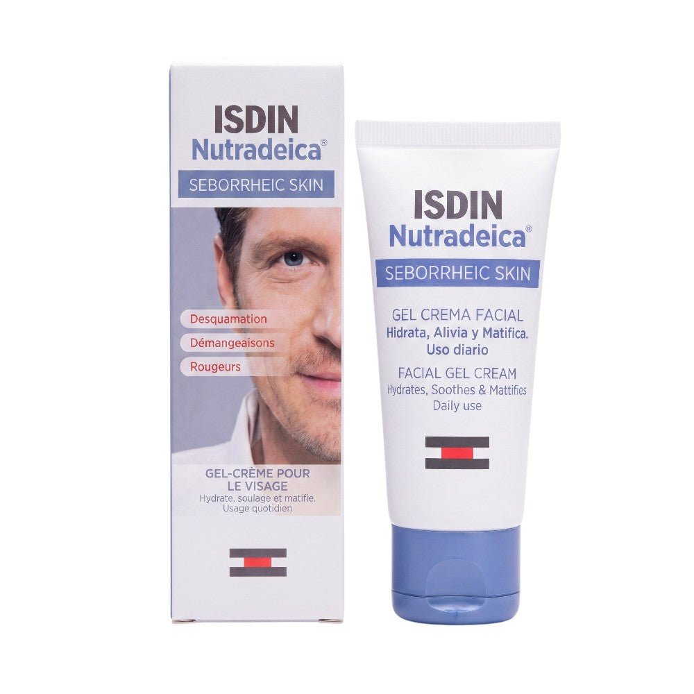 ISDIN Nutradeica Seborrheic Skin Facial Gel Cream – Front