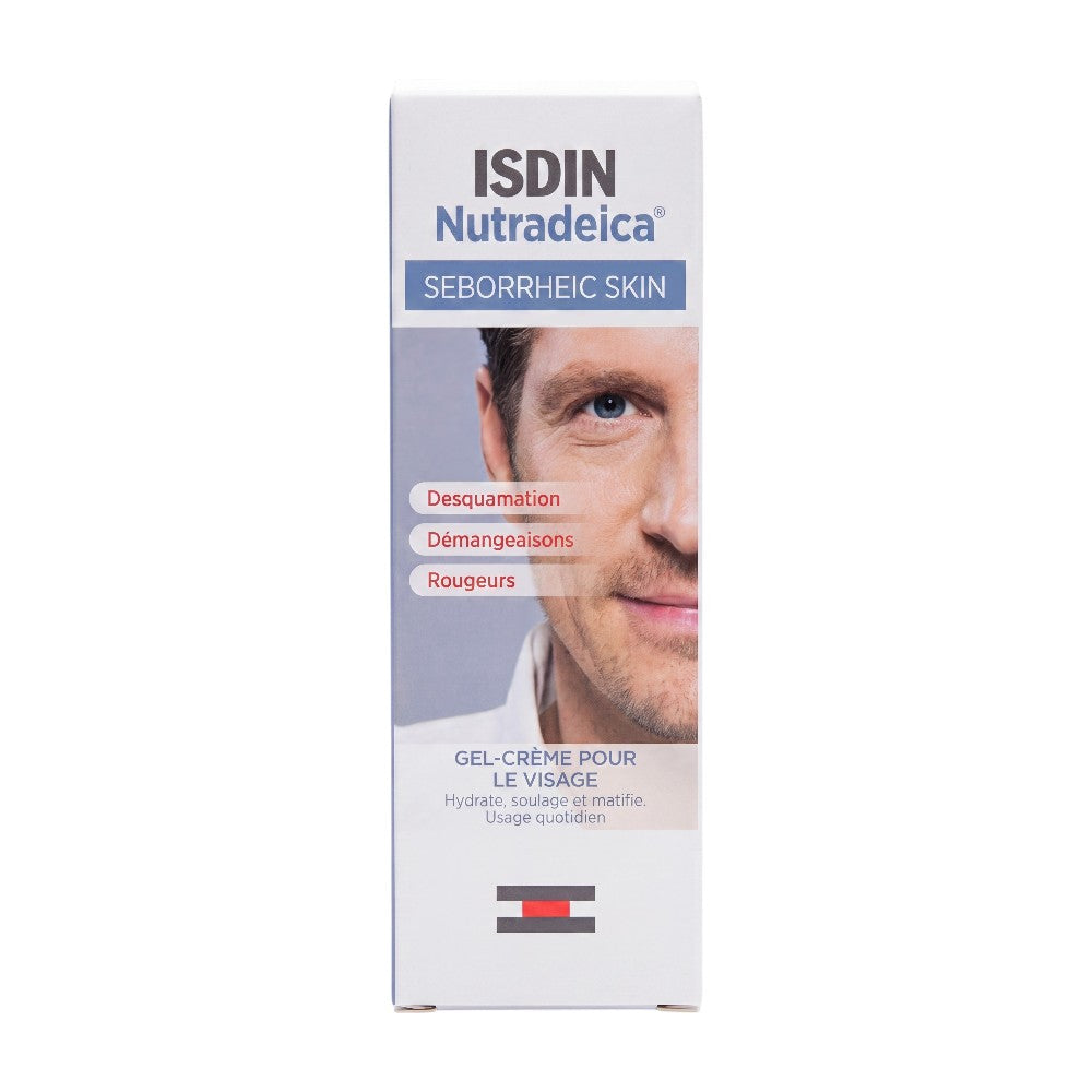 ISDIN Nutradeica Seborrheic Skin Facial Gel Cream – Box