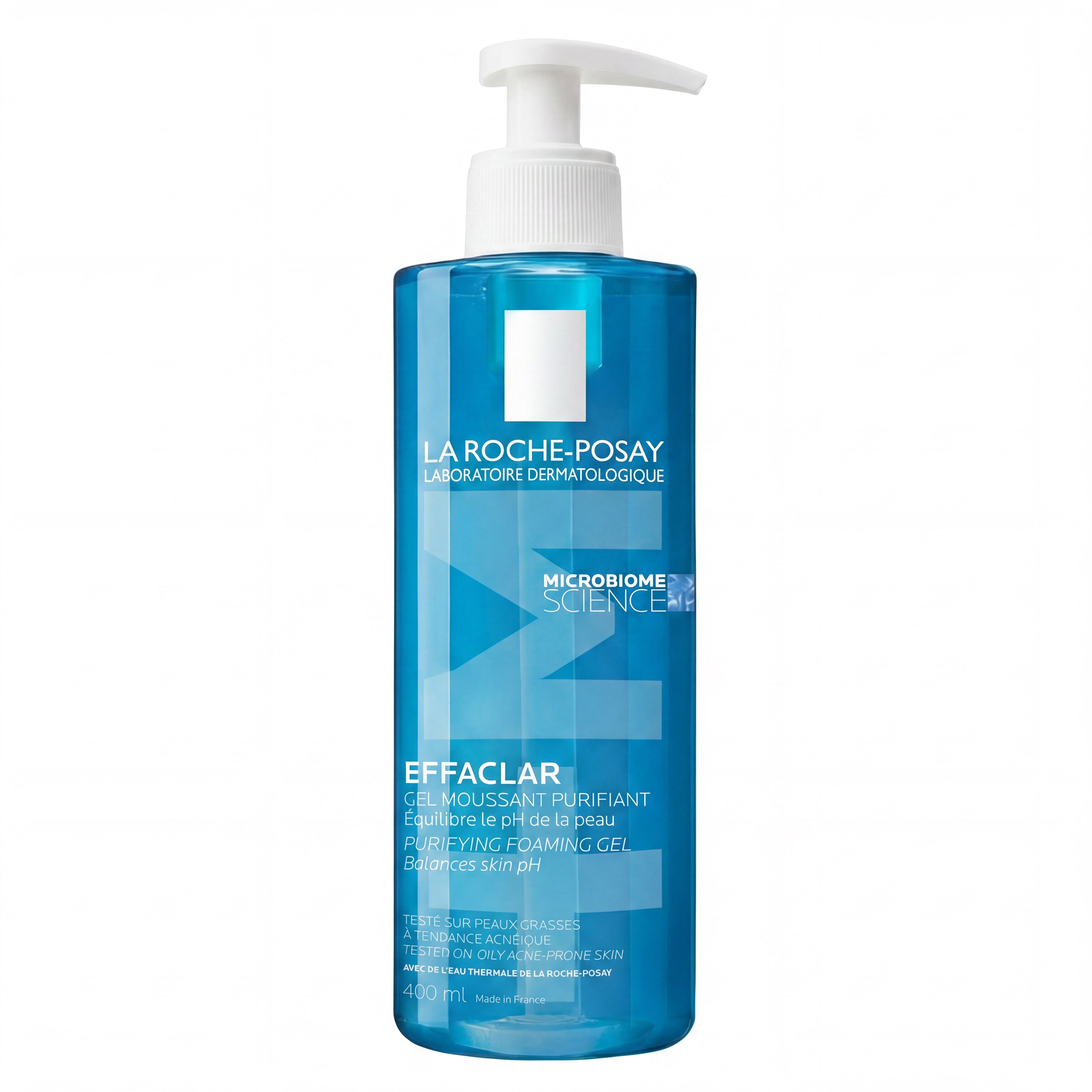 La Roche-Posay Effaclar Purifying Foaming Gel 400ml for oily and acne-prone skin