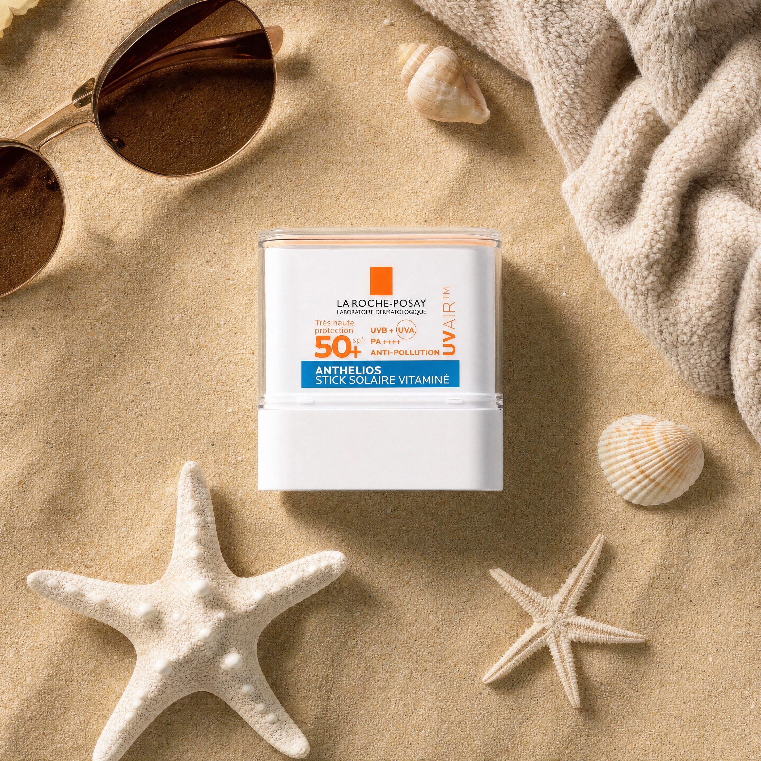 La Roche-Posay Anthelios UVAIR Vitamin Sun Stick SPF50+ – Beach Lifestyle