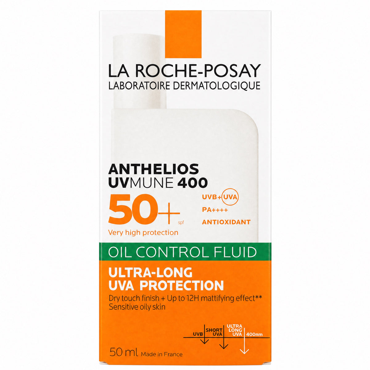 La Roche-Posay Anthelios UVMune 400 Oil Control Fluid SPF50+ – Box Front