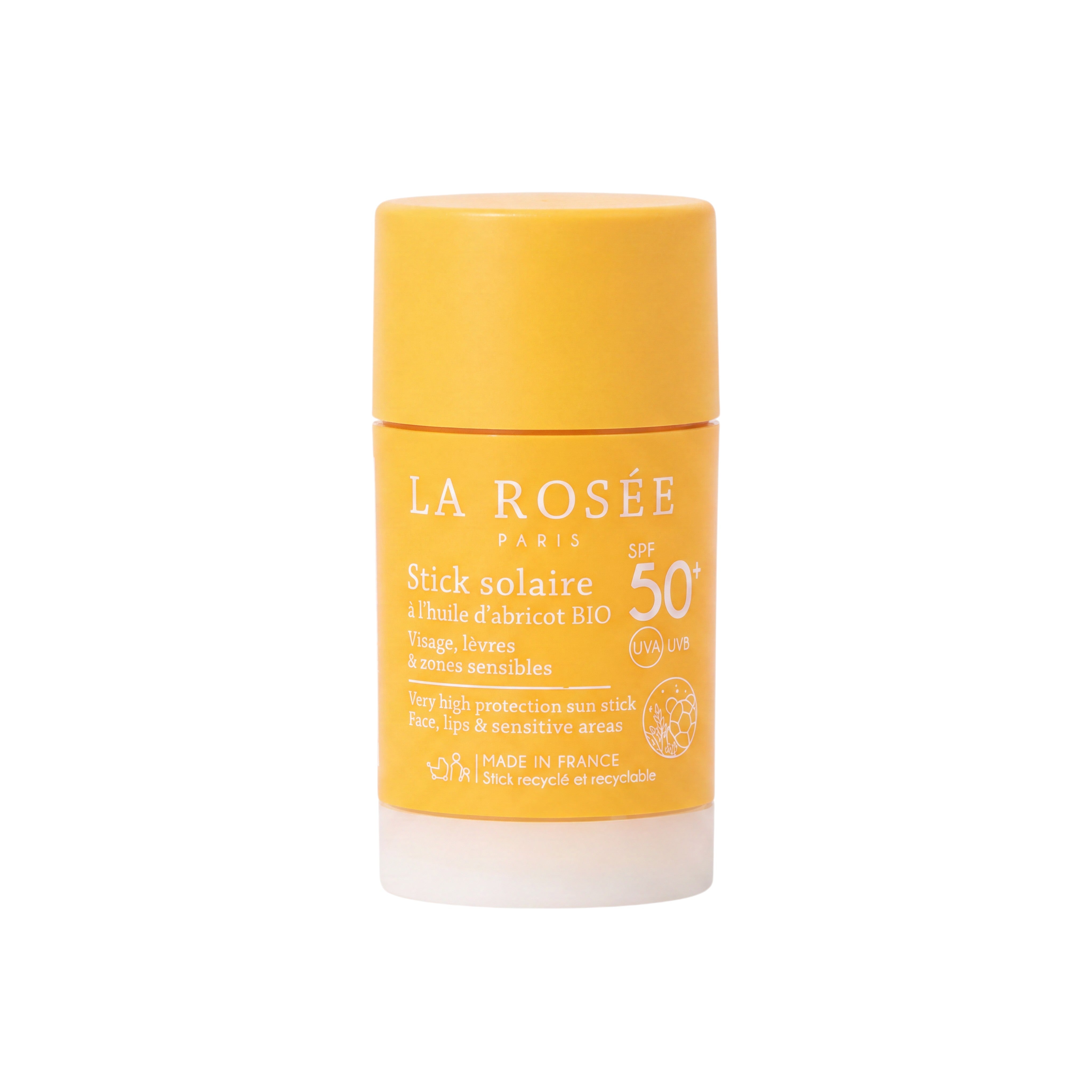 La Rosée Paris SPF 50+ Sun Stick with Organic Apricot Oil – Product Front