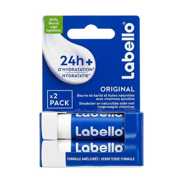 Labello Original Lip Balm 2 Pack – Front (Pack)