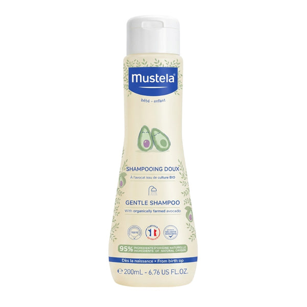 Mustela Gentle Shampoo Organic Avocado – Front