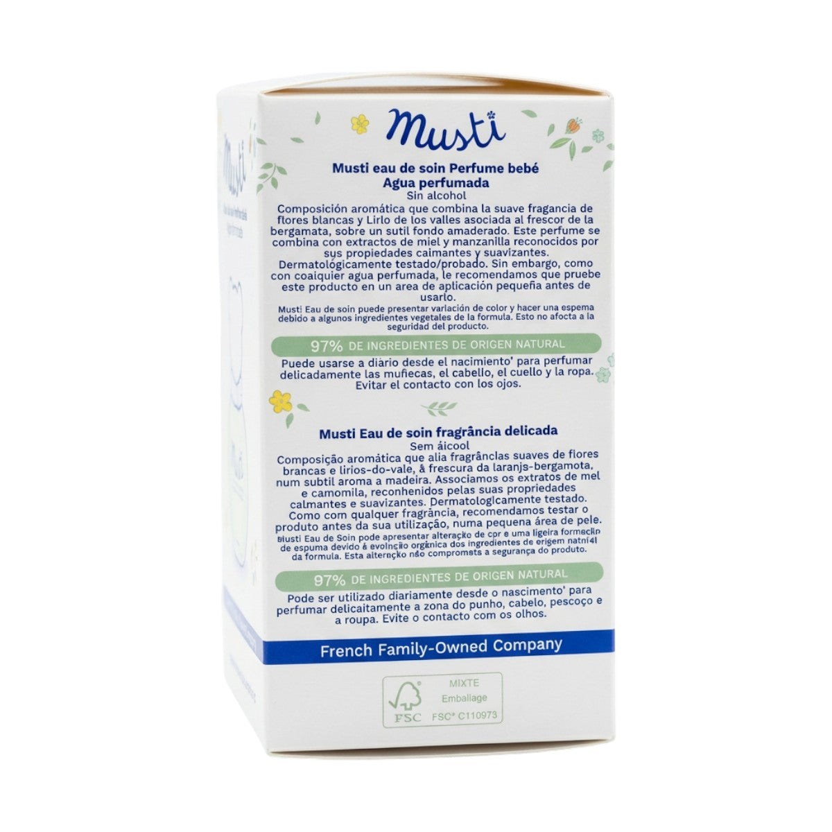 Mustela Musti Eau de Soin Delicate Fragrance – Box