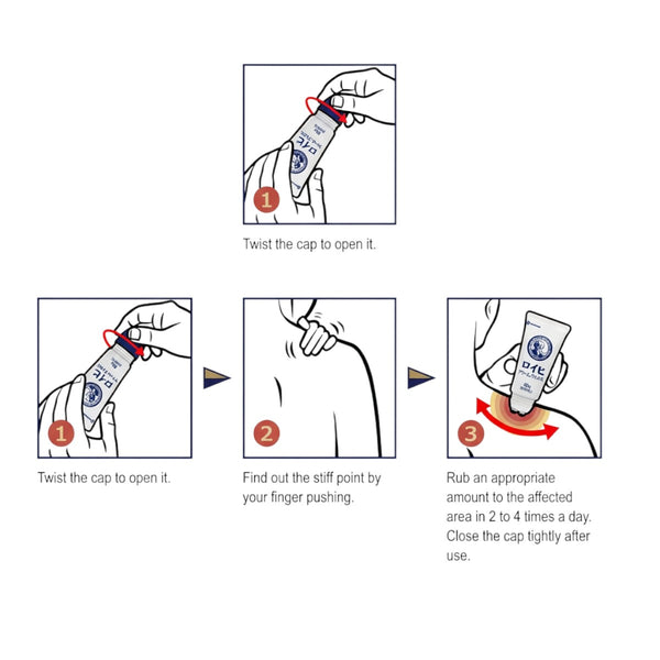 Nichiban Roihi Cream Felbi 80g – How to use