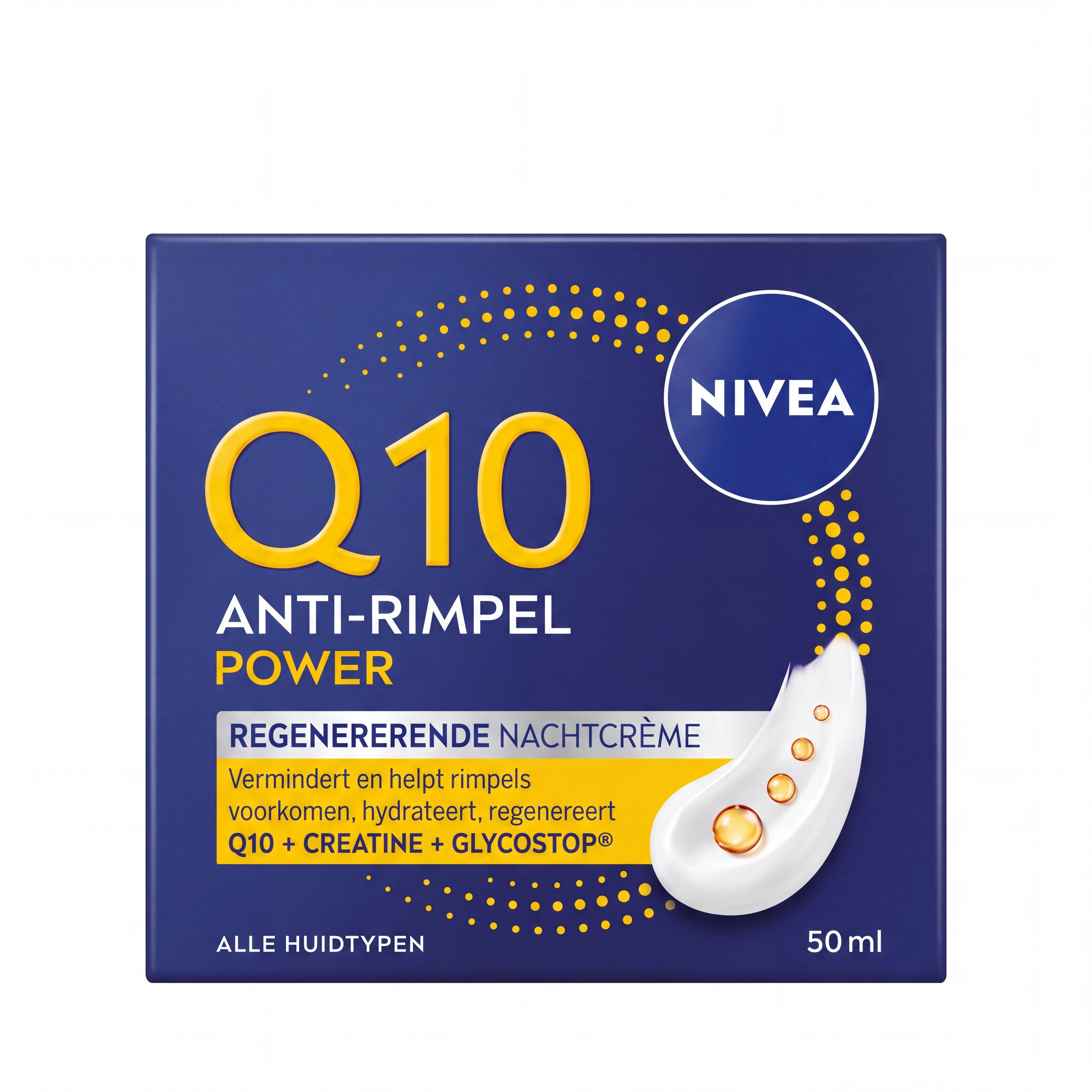 NIVEA Q10 Power Anti-Wrinkle Night Cream 50ml – Front Box