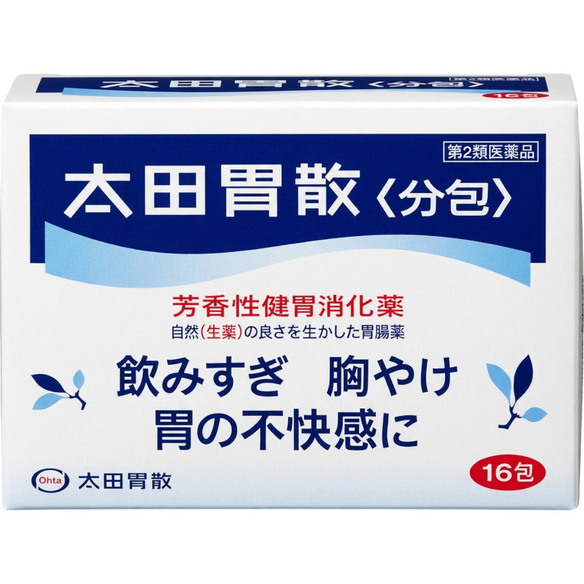 Ohta’s Isan Stomachic & Antacid Powder – Front