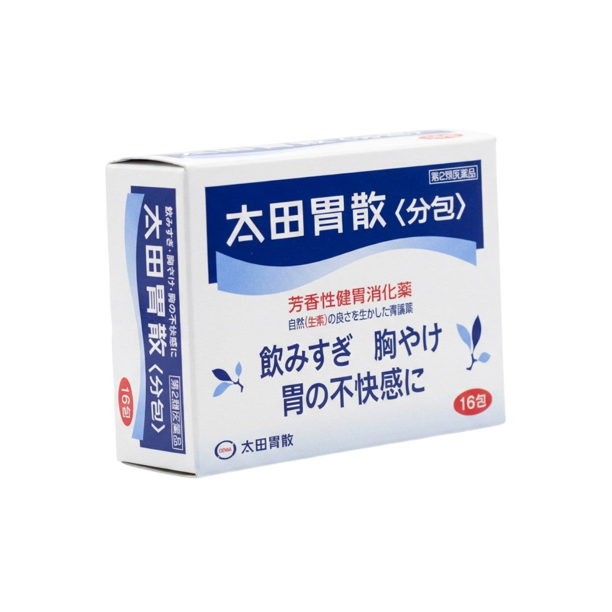 Ohta’s Isan Stomachic & Antacid Powder – Box Angle