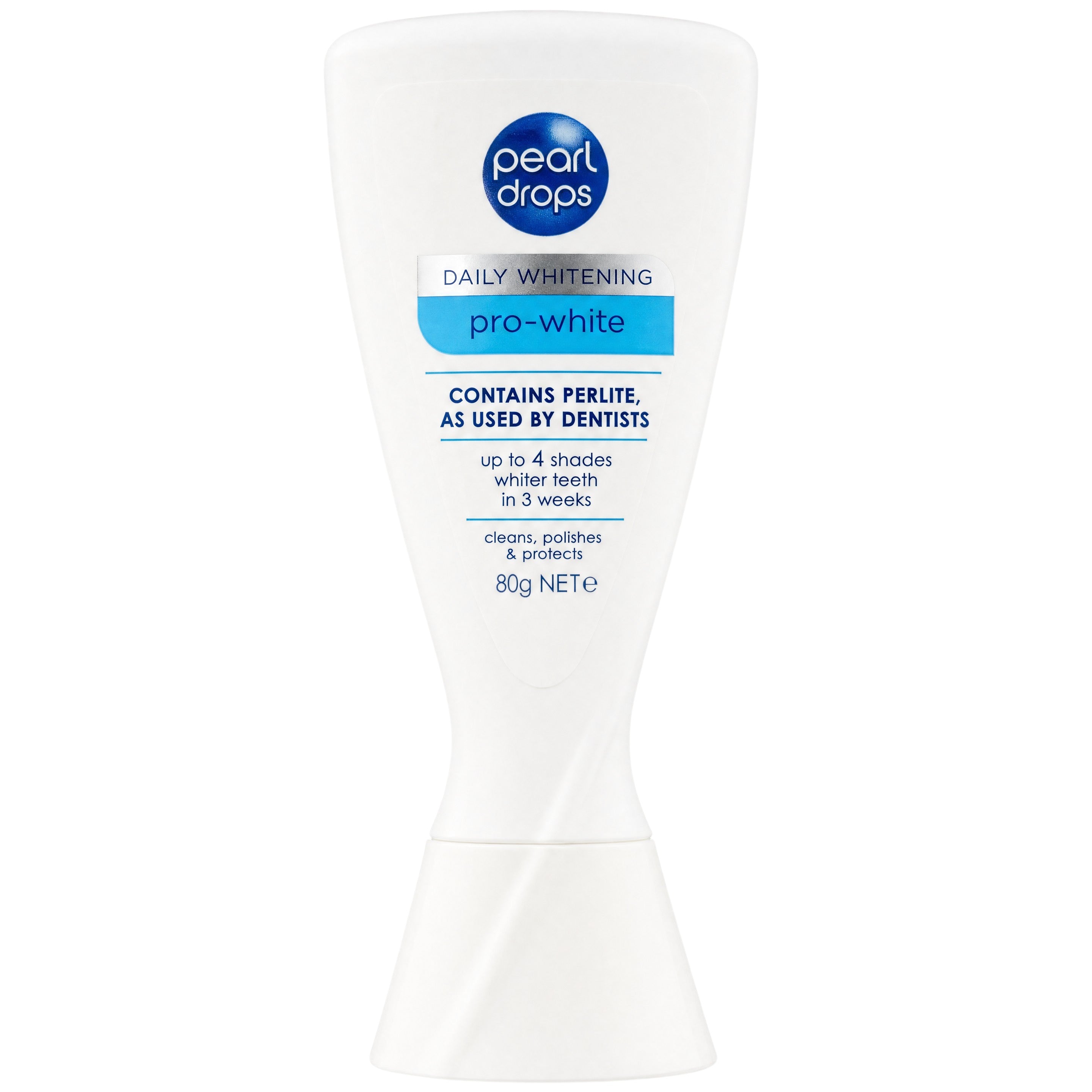 Pearl Drops Daily Whitening Pro-White Toothpaste 80g – Product Front