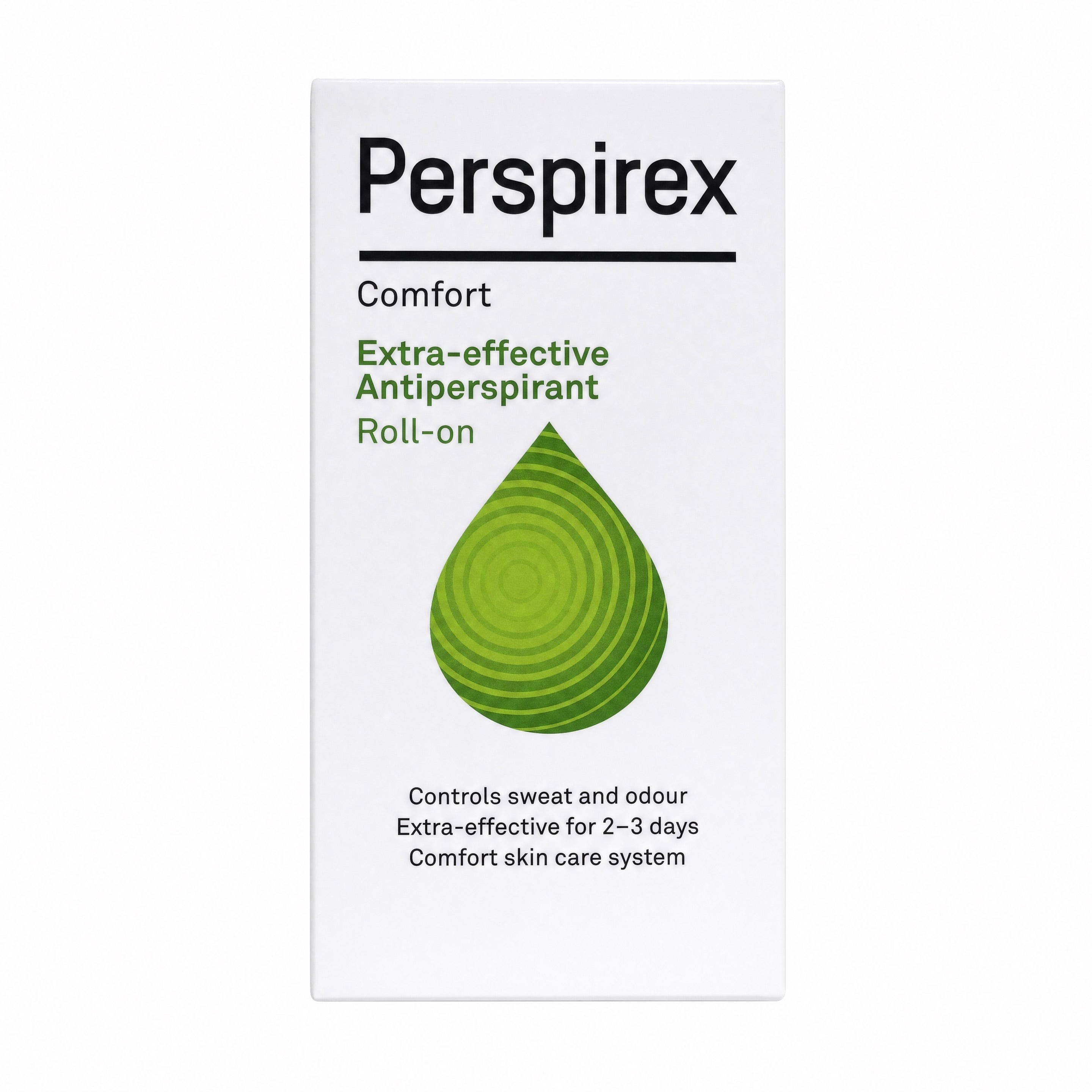 Perspirex Comfort Extra-Effective Antiperspirant 20 ml – Box Front