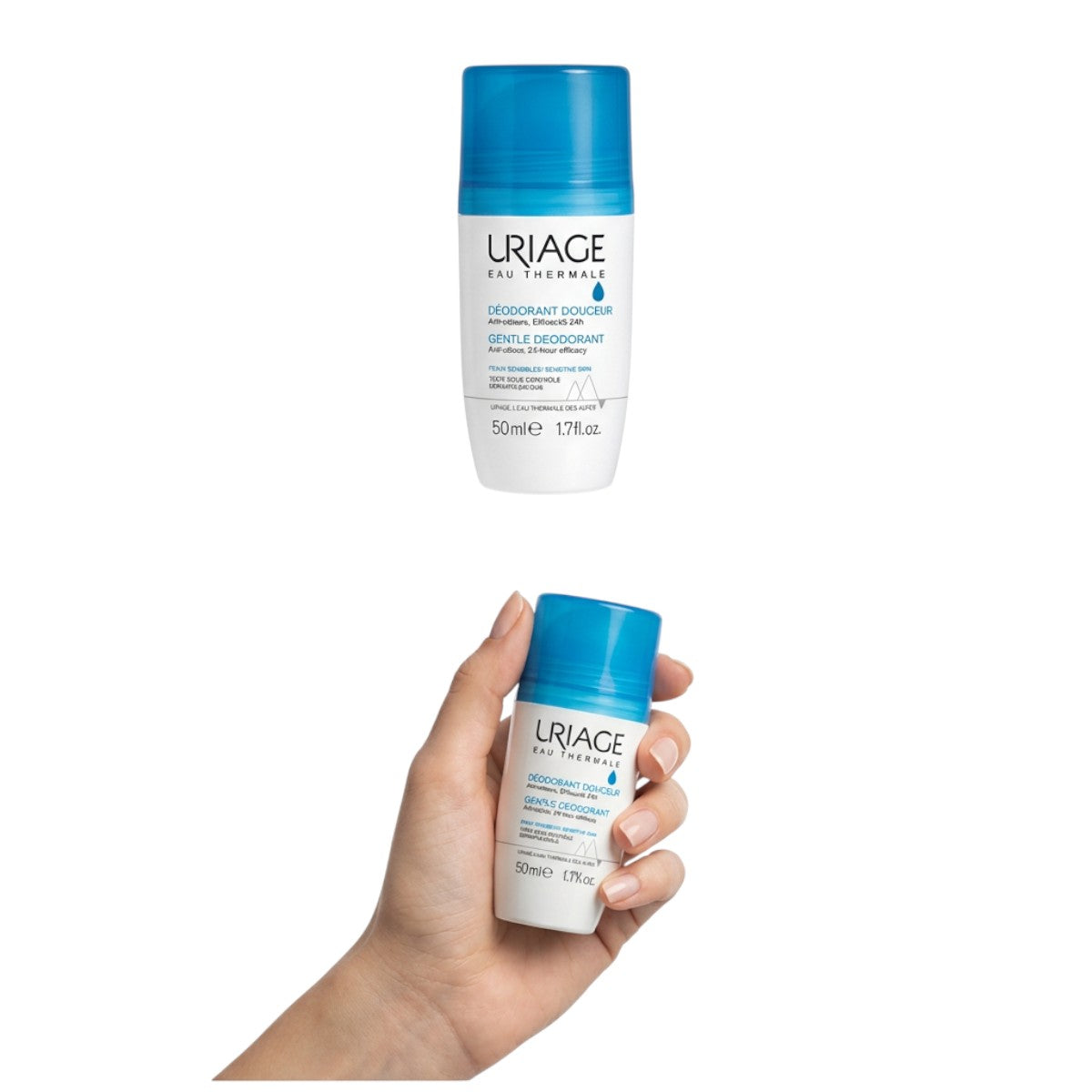 Uriage Gentle Deodorant Sensitive Skin – In Hand