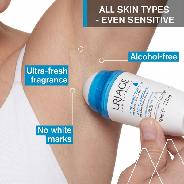 Uriage Gentle Deodorant Sensitive Skin – In Hand