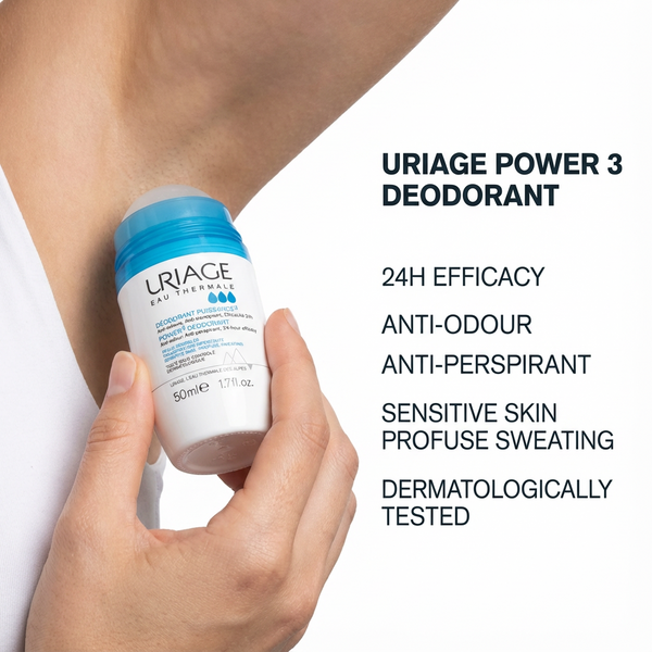 Uriage Power 3 Deodorant 50ml – How to use