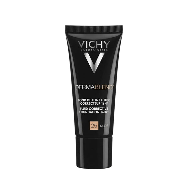 Vichy Dermablend Fluid Foundation Shade 25 Nude – Tube