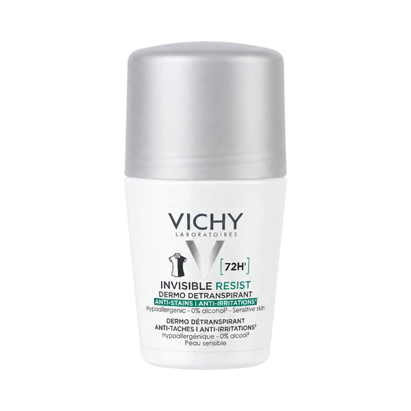 Vichy Invisible Resist 72H Roll-On Sensitive Skin – Front