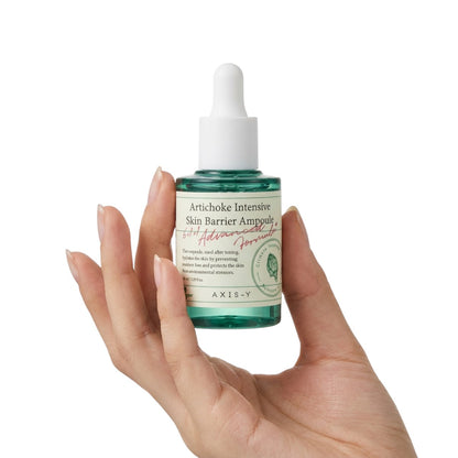 AXIS-Y Artichoke Intensive Skin Barrier Ampoule – In Hand