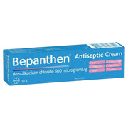 Bepanthen Antiseptic Cream Benzalkonium Chloride 500mcg/g 50g