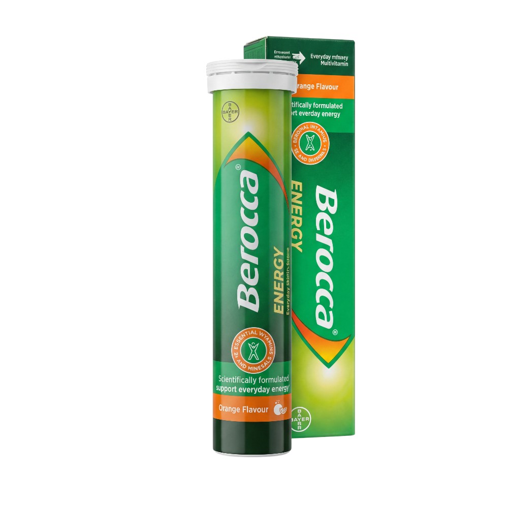 Berocca Energy Orange 15 – Tube and Box | Upolife