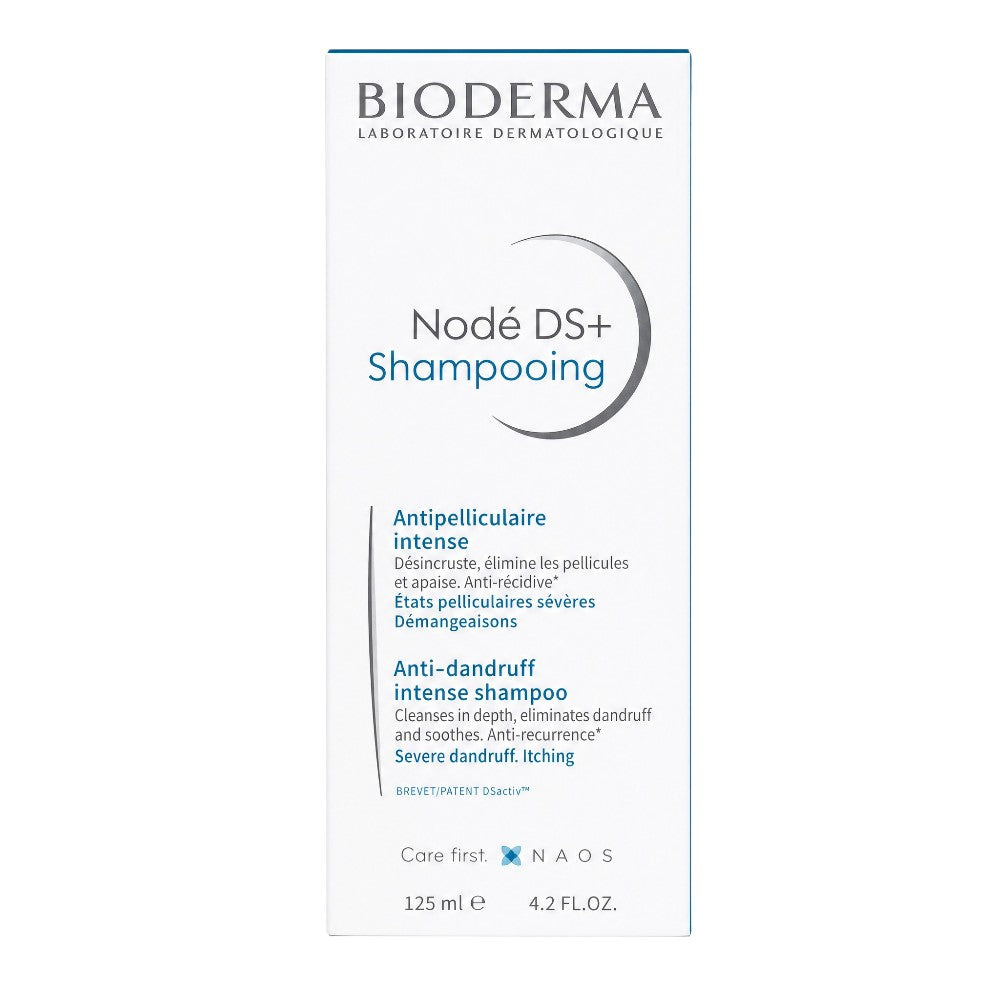 Bioderma Nodé DS+ Intense Anti-Dandruff Shampoo 125ml – Box Front