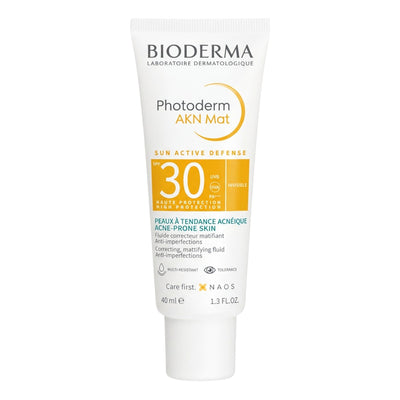 Bioderma Photoderm AKN Mat SPF 30 Mattifying Sunscreen 40 ml