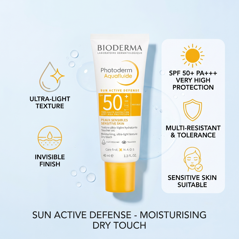 Bioderma Photoderm Aquafluide SPF50+ Invisible 40ml – Info