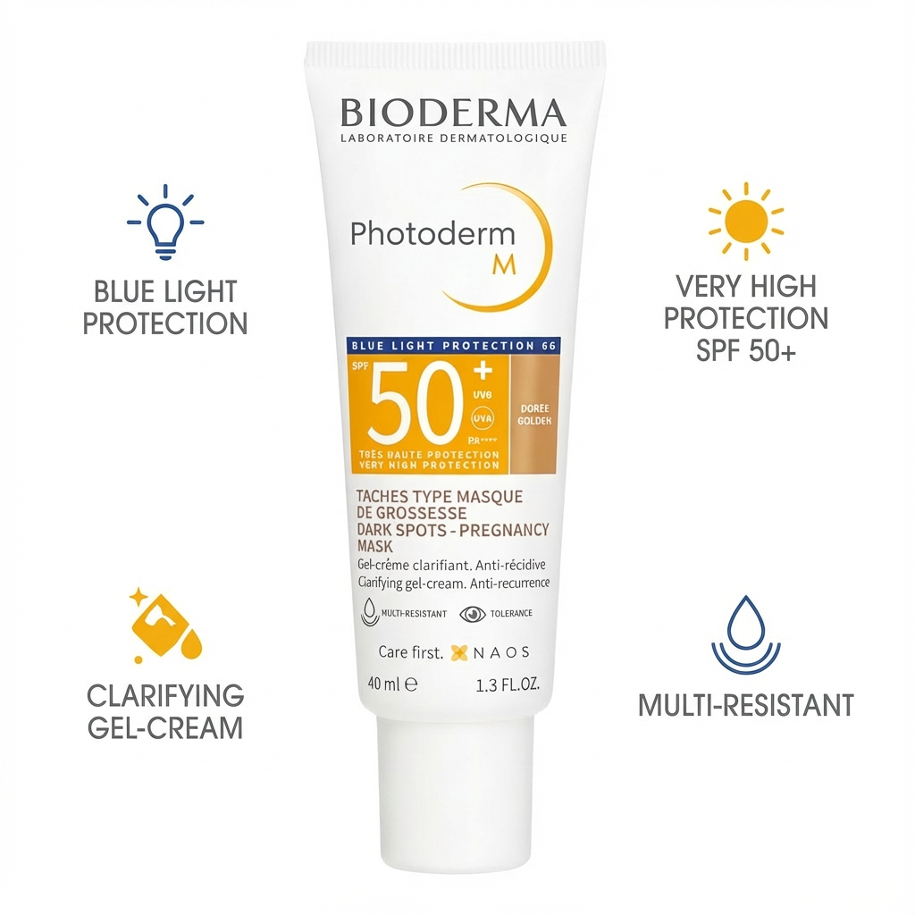 Bioderma Photoderm M SPF50+ Dorée Golden – Blue Light Protection