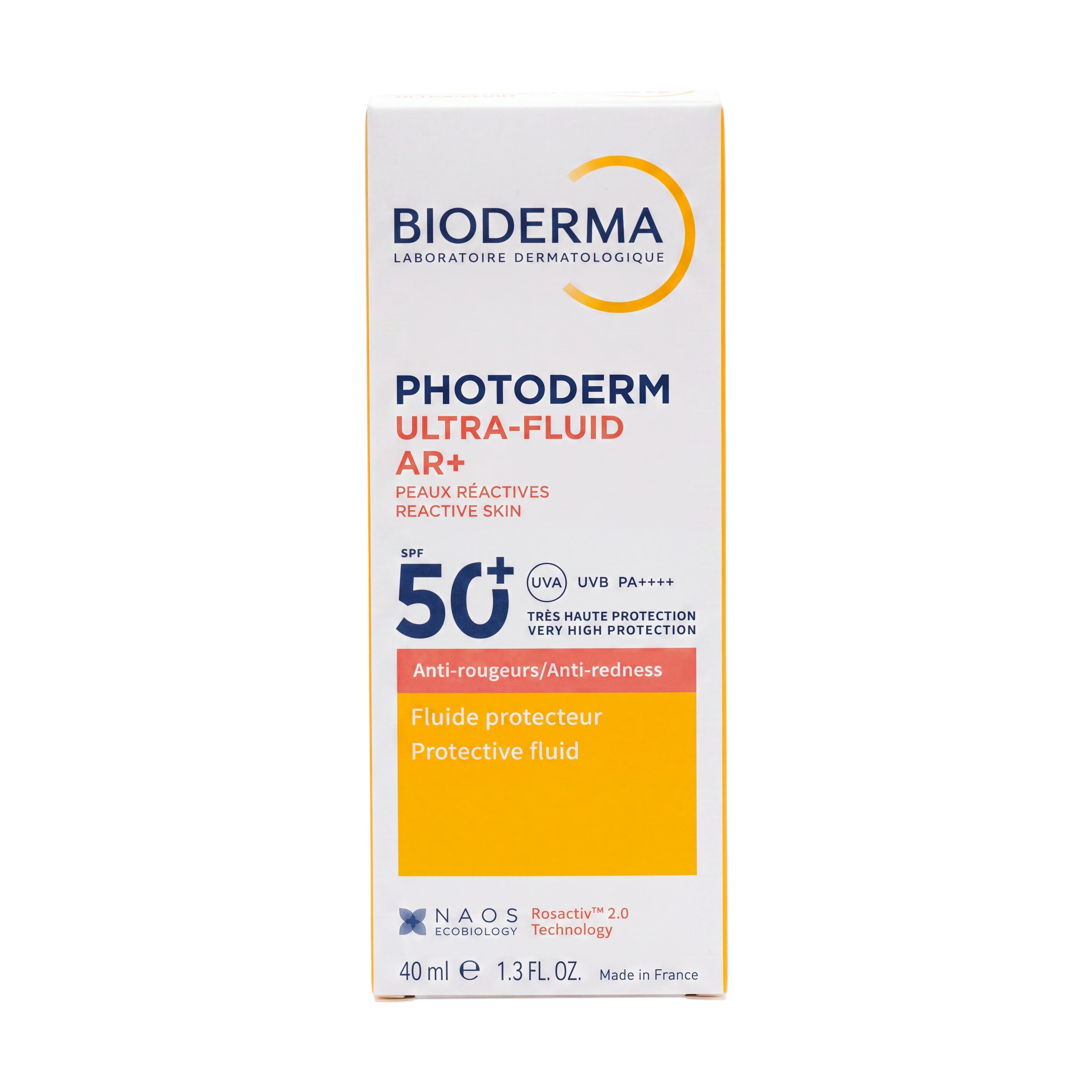 Bioderma Photoderm Ultra-Fluid AR+ SPF50+ 40ml – Box Front