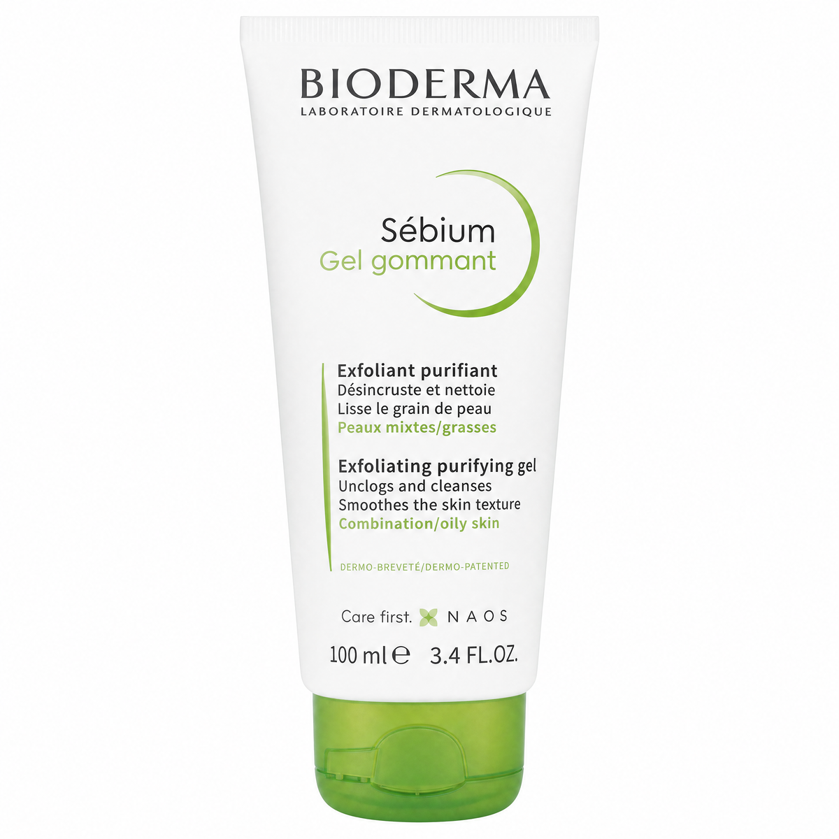 Bioderma Sébium Gel Gommant Exfoliating Purifying Gel for Combination and Oily Skin 100 ml