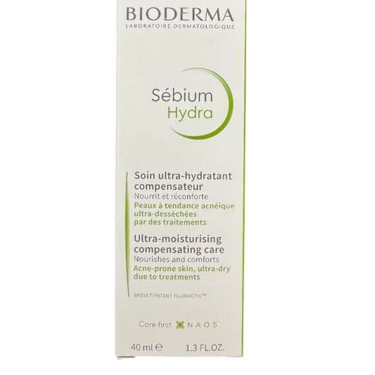 Bioderma Sébium Hydra ultra-moisturising cream front packaging – Upolife